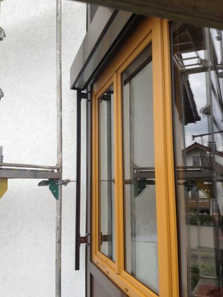 Anbringung Raffstore